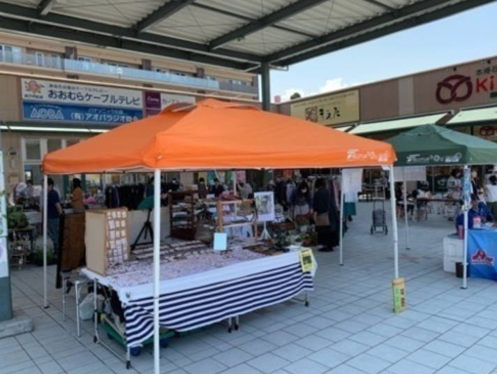 コレモ・フリマで土曜市