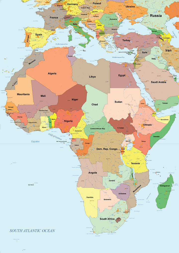 世界地図ポスター｜東南アジア、フィリピン – Hotdogger