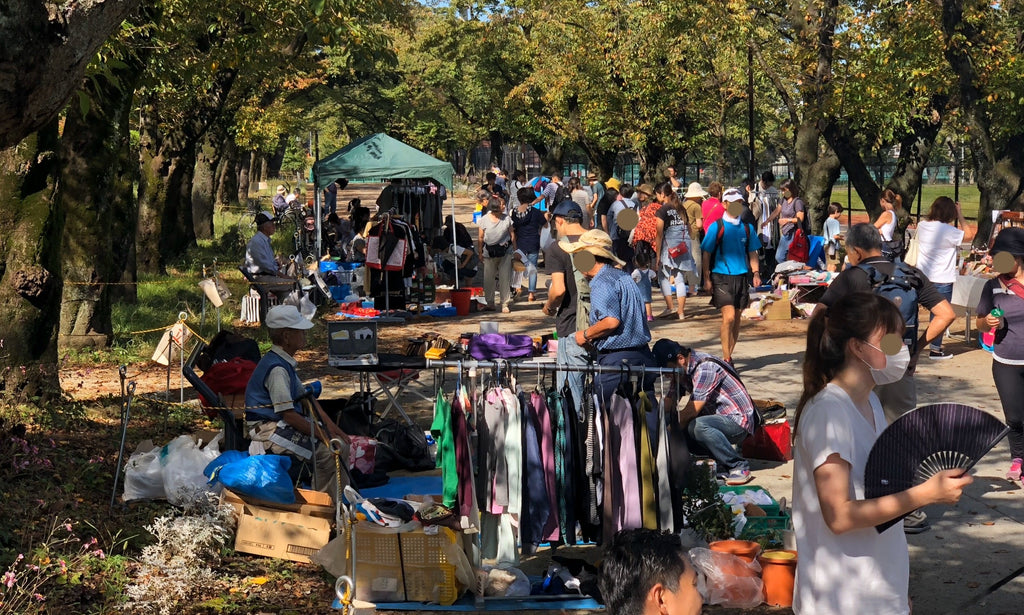 フリーマーケット 富士森公園