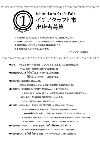 イチノクラフト市
