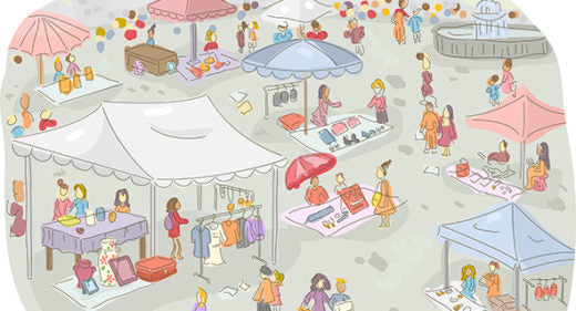 第二回 青空バザー開催