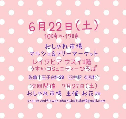 おしゃれ市場 in レイクピアウスイ