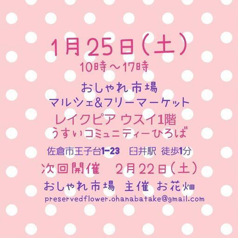 おしゃれ市場 in レイクピアウスイ