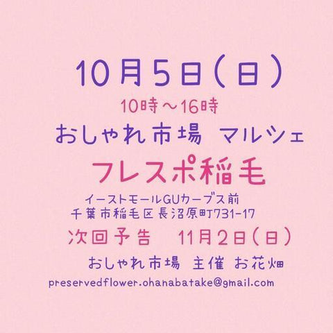 おしゃれ市場 in フレスポ稲毛
